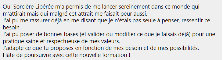 témoignages client