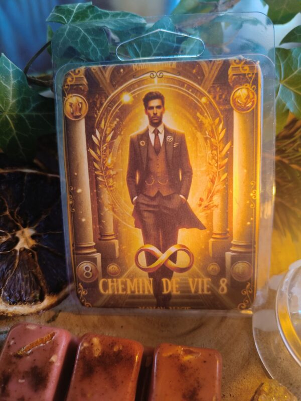✨ Fondant Numérologique "Chemin de Vie 8" : Activez votre Pouvoir et Manifestez votre Succès ✨ – Image 2