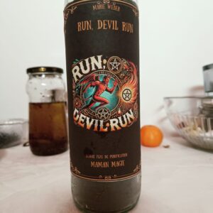 bougie fixe neuvaine purification run devil run