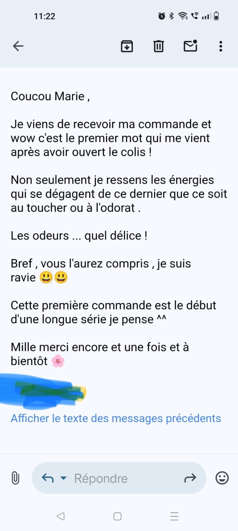 retour client