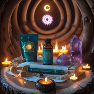 Kit Rituel Connexion Oliban – Protection, Élévation, Présence (🧿 5 éléments essentiels)