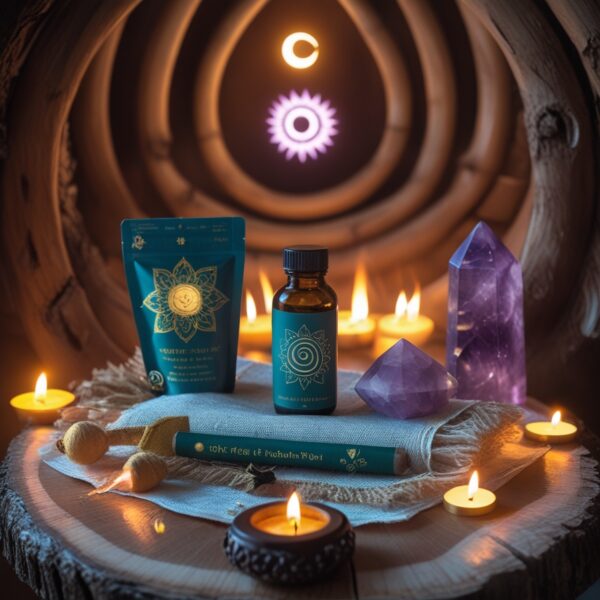 Kit Rituel Connexion Oliban – Protection, Élévation, Présence (🧿 5 éléments essentiels)