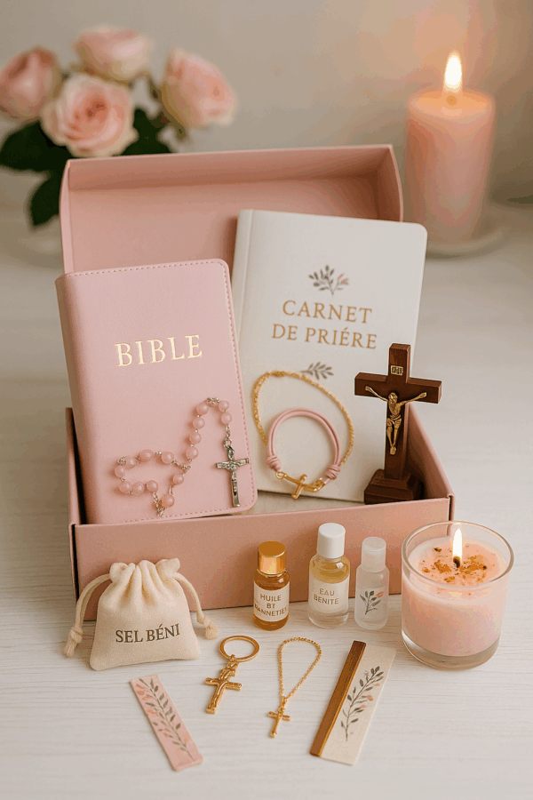 Box Chrétienne Rose