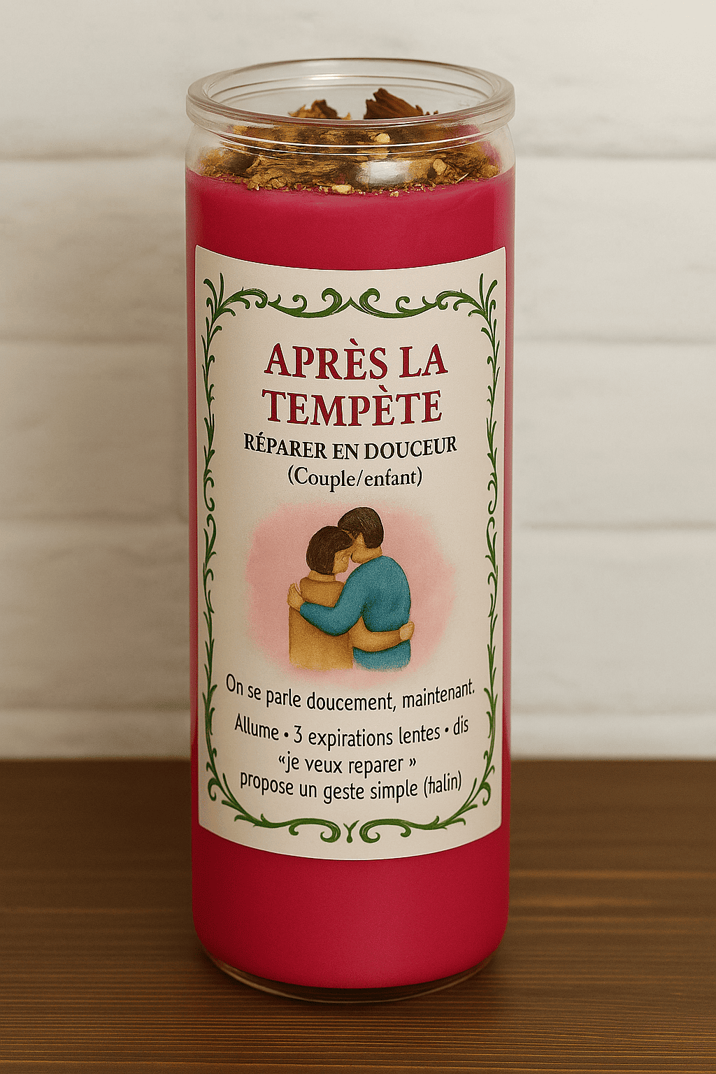 Neuvaine Après la tempête – Réparer en douceur - bougie magique – Image 2