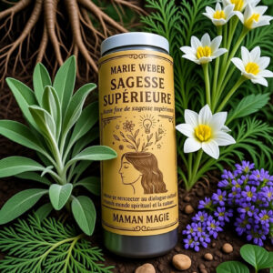 Bougie fixe Sagesse supérieure – bougie fixe sagesse superieure pour se connecter au monde spirituel et à la nature