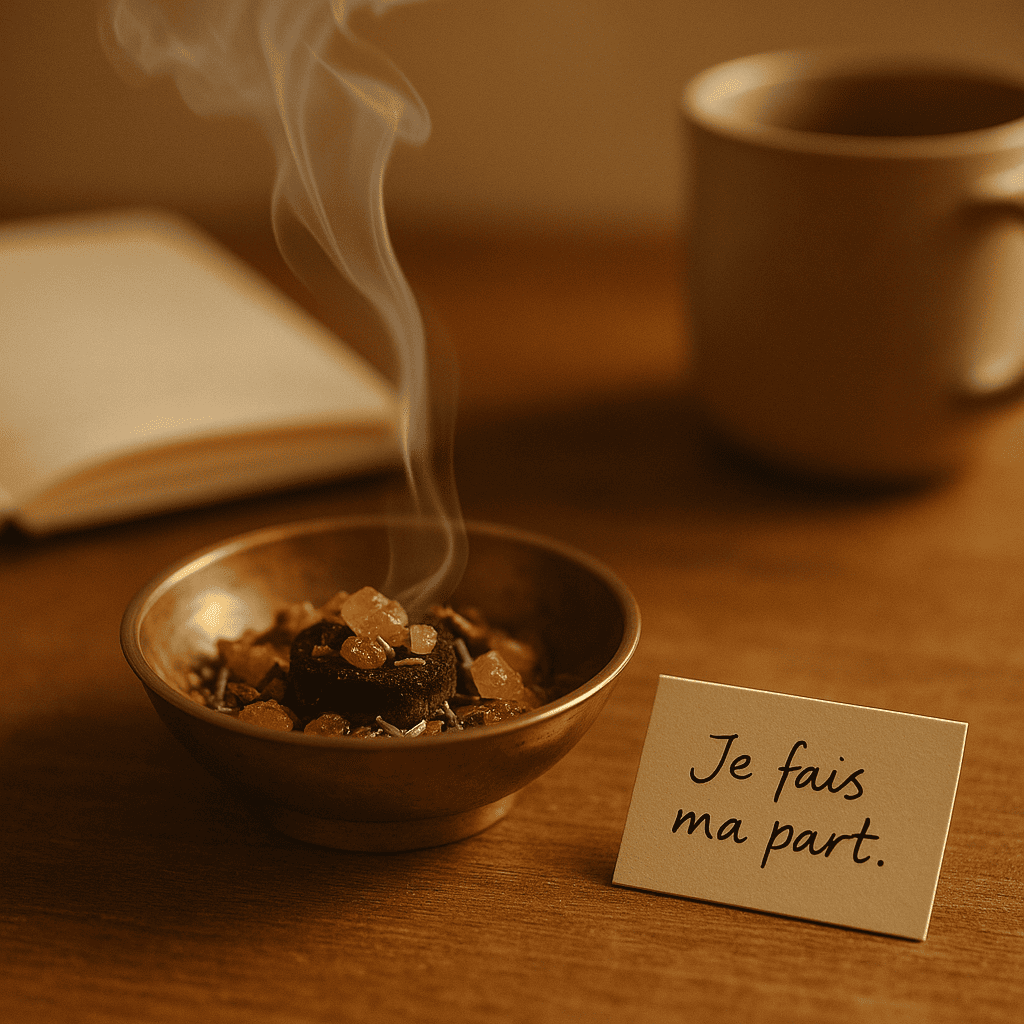 Encens Courage Tranquille