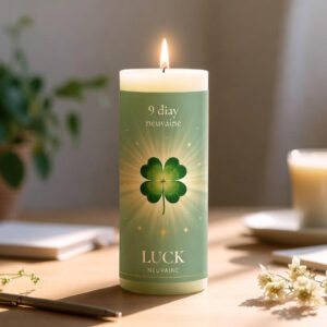 neuvaine pour la chance bougie rituel pour attirer les opportunites