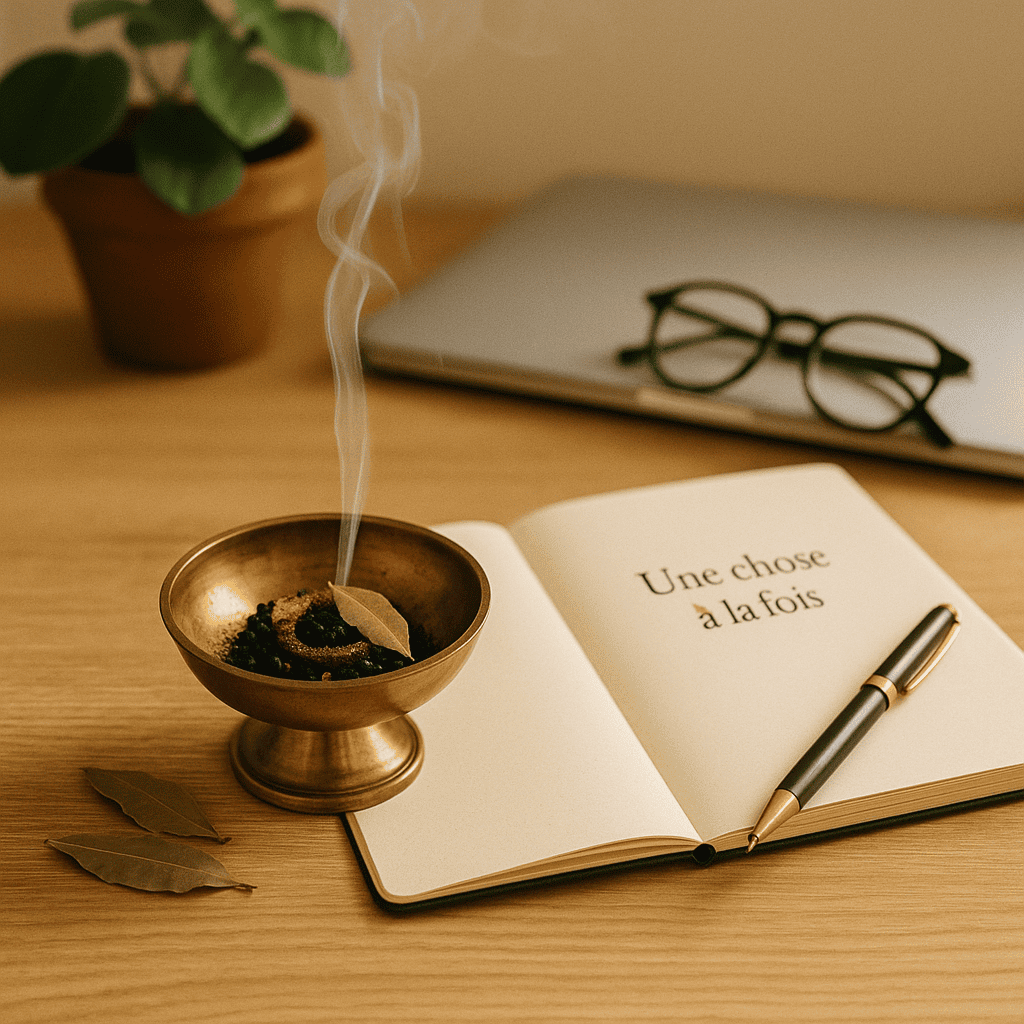 Encens entrepreneur à succès