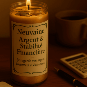Neuvaine argent stabilité financière