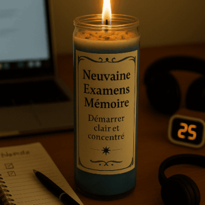 neuvaine examens mémoire