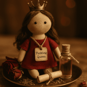 Poupée magique reine badass