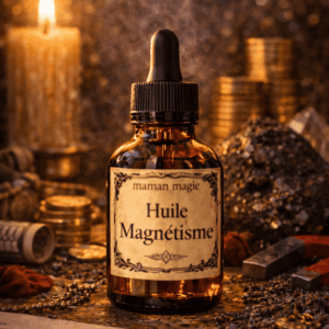 Flacon d’huile de Magnétisme huile hoodoo pour attirer argent amour et opportunités