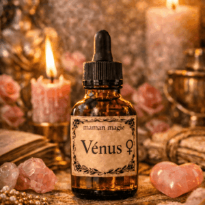 Flacon d’huile de Vénus 50 ml huile énergétique pour amour et estime de soi