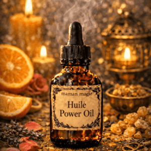 Flacon d’huile magique Power Oil huile de pouvoir pour booster les rituels
