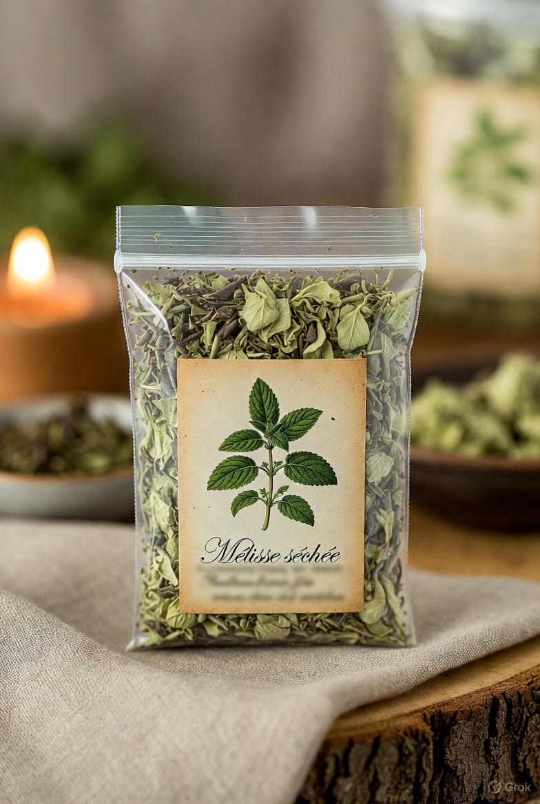 Mélisse séchée 25 g – herbe de douceur, paix et protection émotionnelle pour sorcellerie et rituels