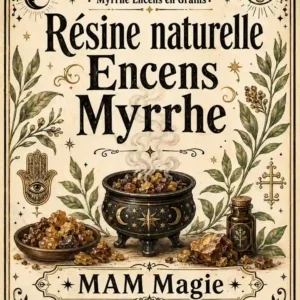 Encens résine de myrrhe