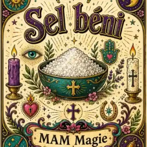 Sel béni de protection – sel beni consacré pour purification et protection