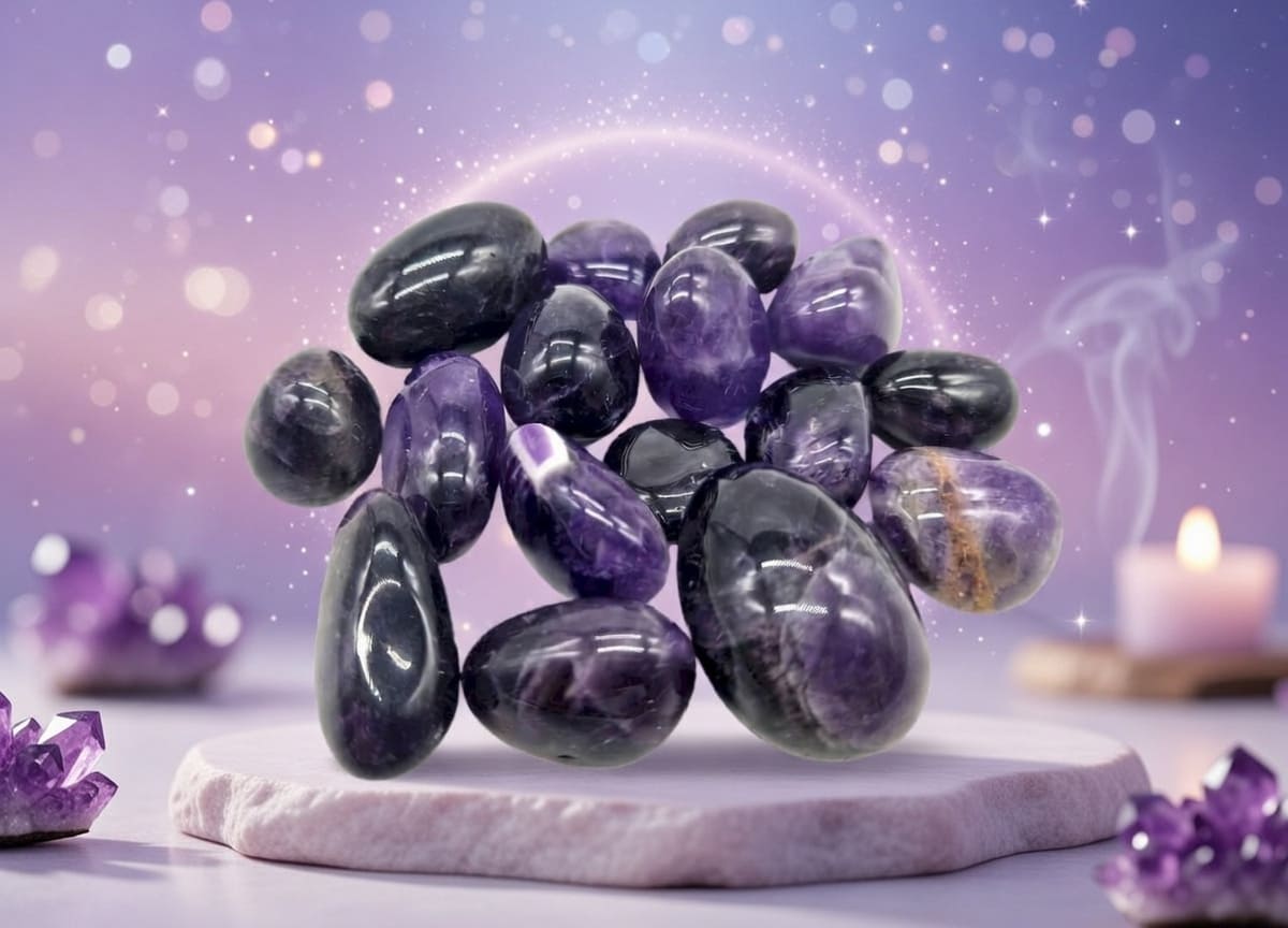 Améthyste pierre naturelle