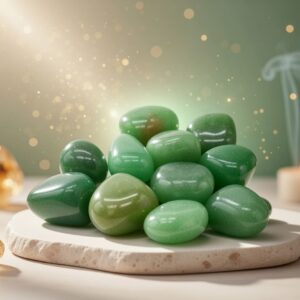Aventurine verte roulée