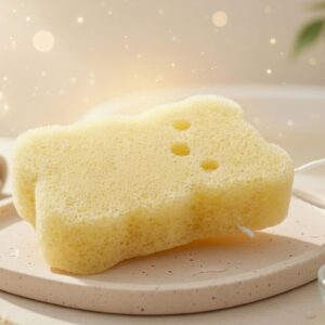 Éponge Konjac Ourson 8 cm