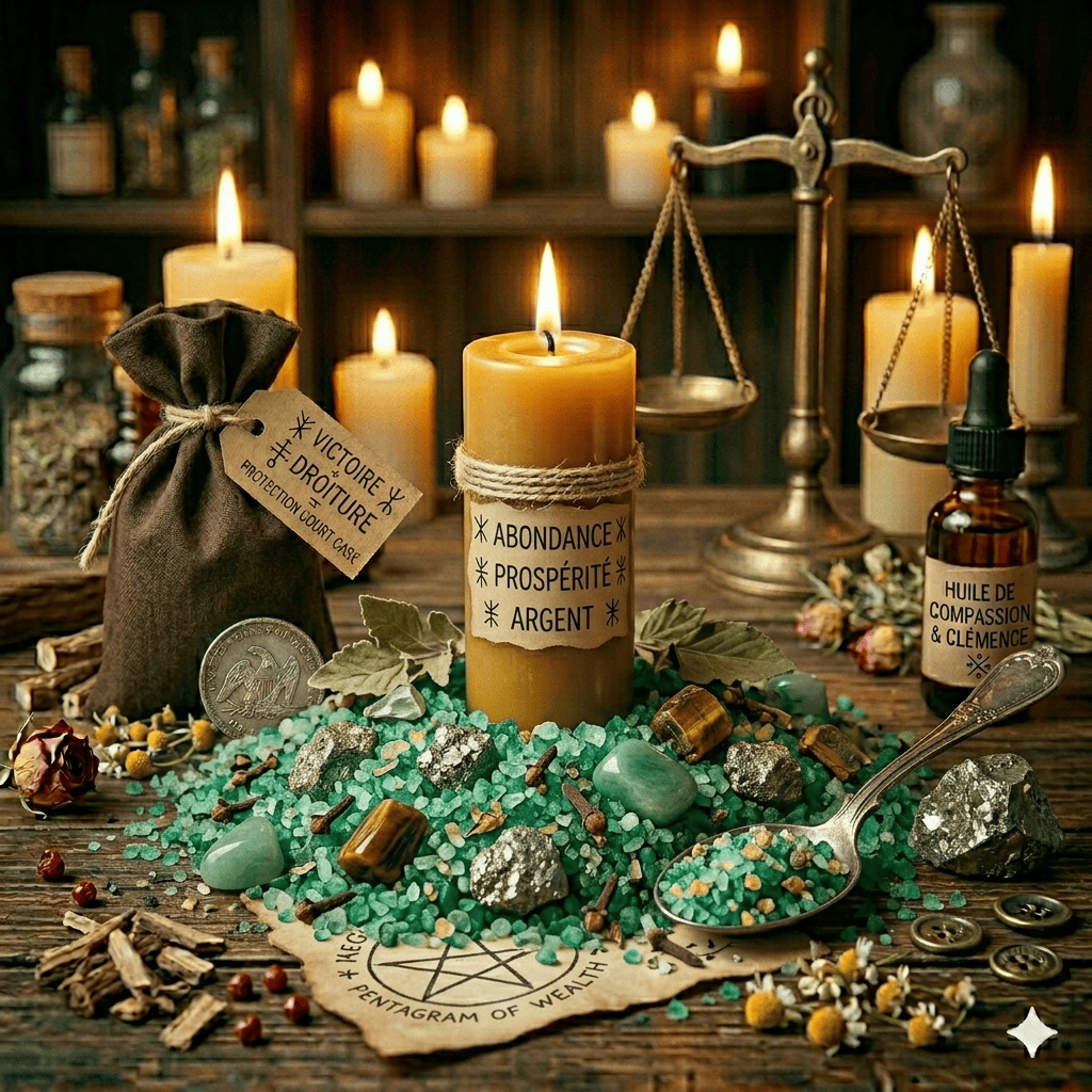 Sels de Prospérité et d'Argent Hoodoo