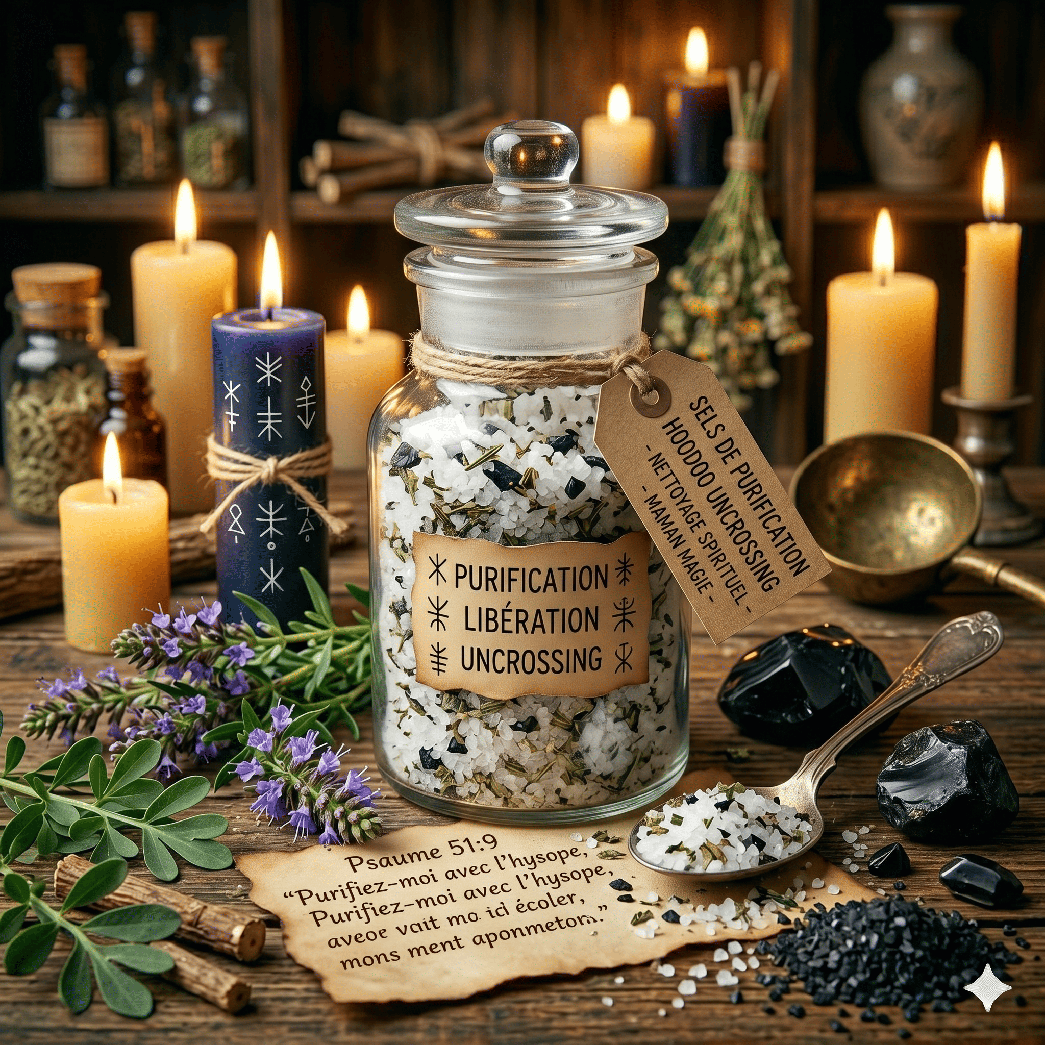 Sels de Purification Hoodoo Uncrossing