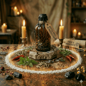 Bouteille Sorcière de Protection Hoodoo