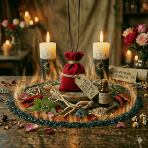 Mojo Bag Coeur de Feu Hoodoo