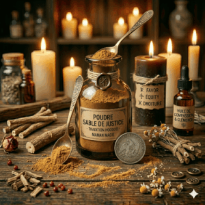 Poudre Sable de Justice Hoodoo