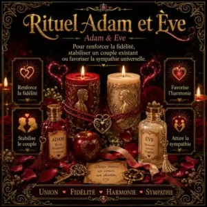 Rituel Adam et Ève