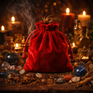 sac de sorcière protection mauvais œil