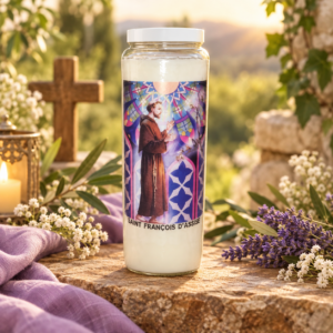 Neuvaine Saint François d’Assise – Bougie de prière pour la santé et le bien-être