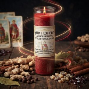 Bougie Seven Day Saint Expédit