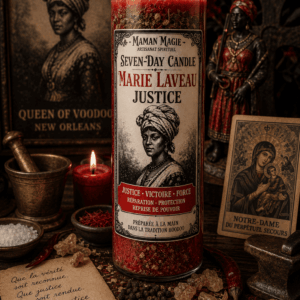 Seven-Day Candle Marie Laveau Justice