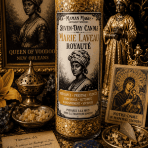 Seven-Day Candle Marie Laveau Royauté