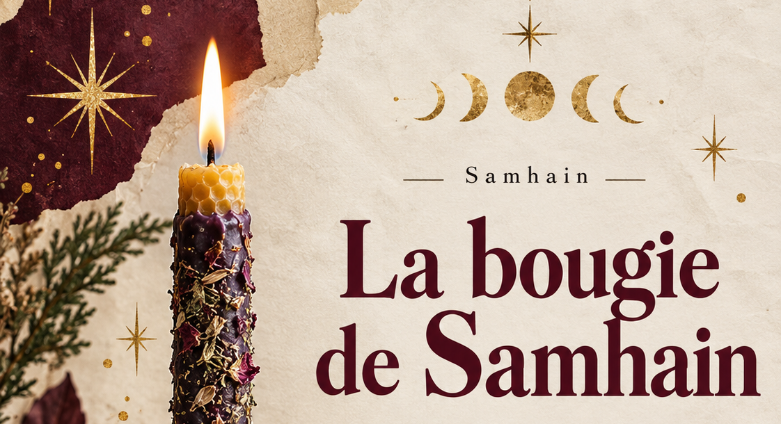 Bougies rituelles artisanales de Samhain