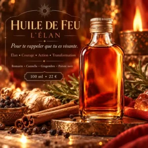 huile de feu