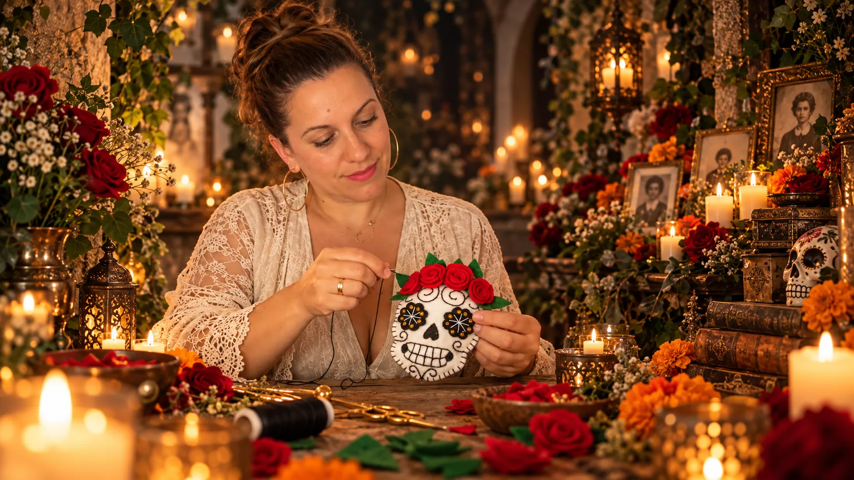 Le Jardin des ancêtres, création de Samhain